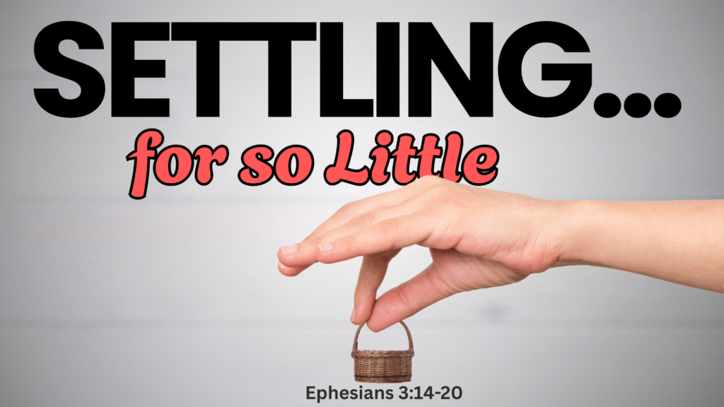 Settling for too Little